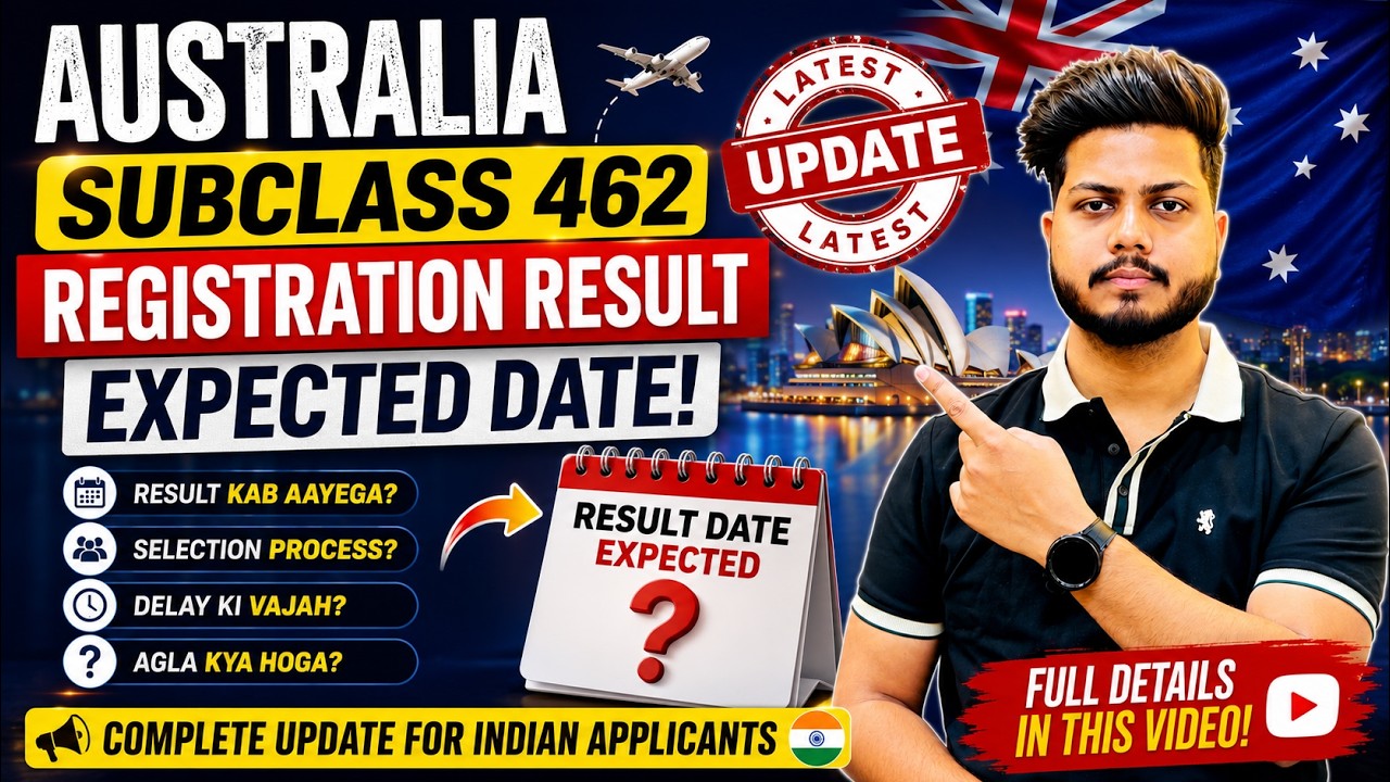 🇦🇺 Australia Subclass 462 Visa Result 2026! | When Will Ballot Results Be Announced?