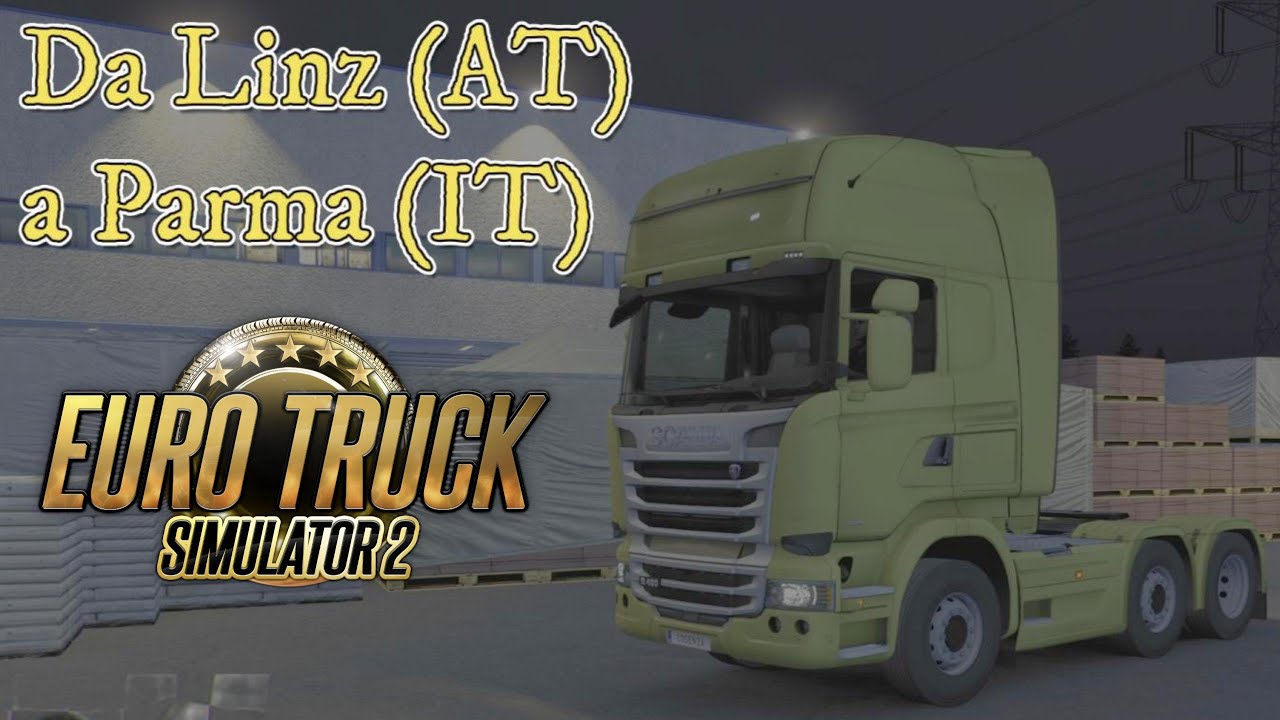Con lo SCANIA , da LINZ (AT) a PARMA (IT) - oltre i limiti di velocitá - nvidia rtx 5060ti 12GB -