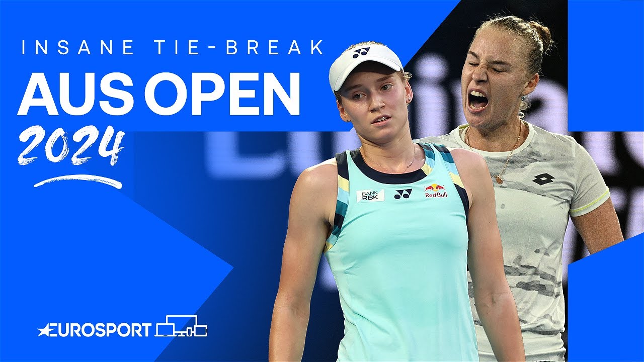 LONGEST Women’s Singles tie-break at a Grand Slam between Elena Rybakina & Anna Blinkova in FULL 😳🇦🇺