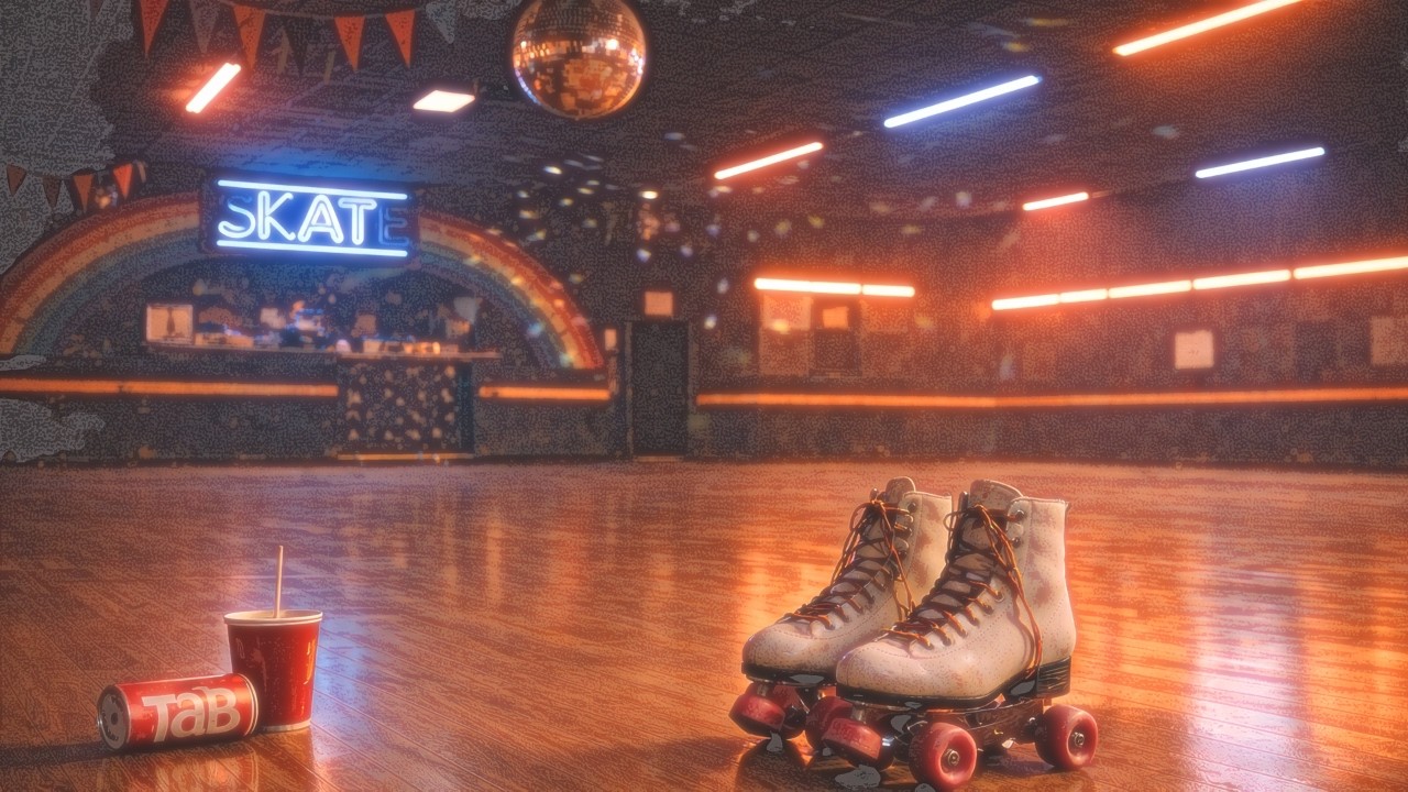 1 9 8 0 s Neon Rink of Forgotten Dreams | Ambient 80s