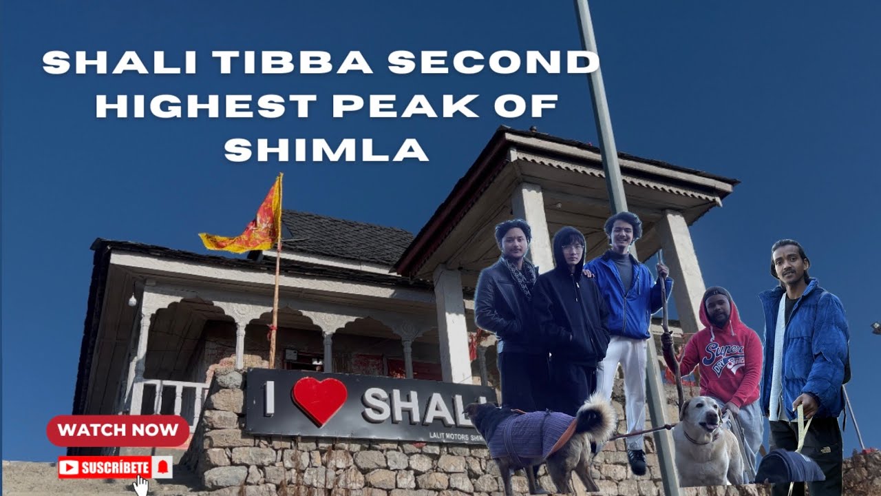 The Valley Of Shali Tibba Temple - Shali Tibba Trek - Khatnol - Camping - Shimla Trek's - 4K