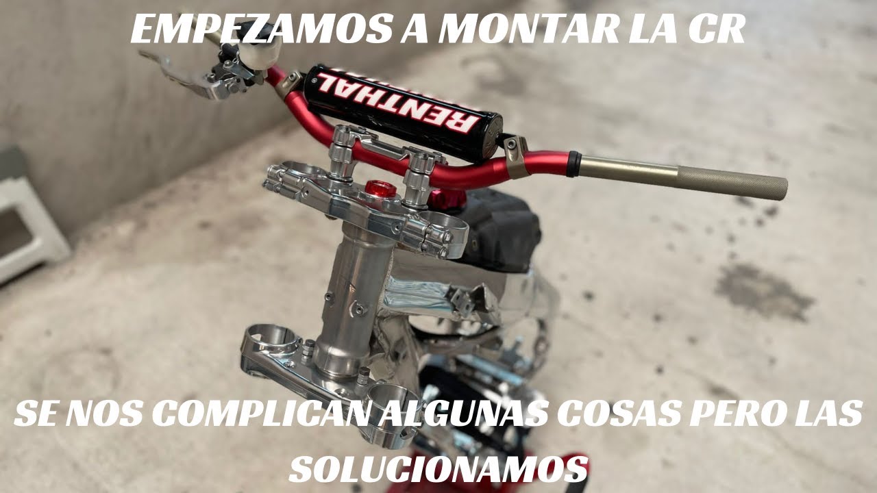 🆎[PROYECTO HONDA CR 250 SUPERMOTARD]🆎 #4 | Empezamos a montar la Honda! SXV 550.. Que jaleó!! 🏍🚀