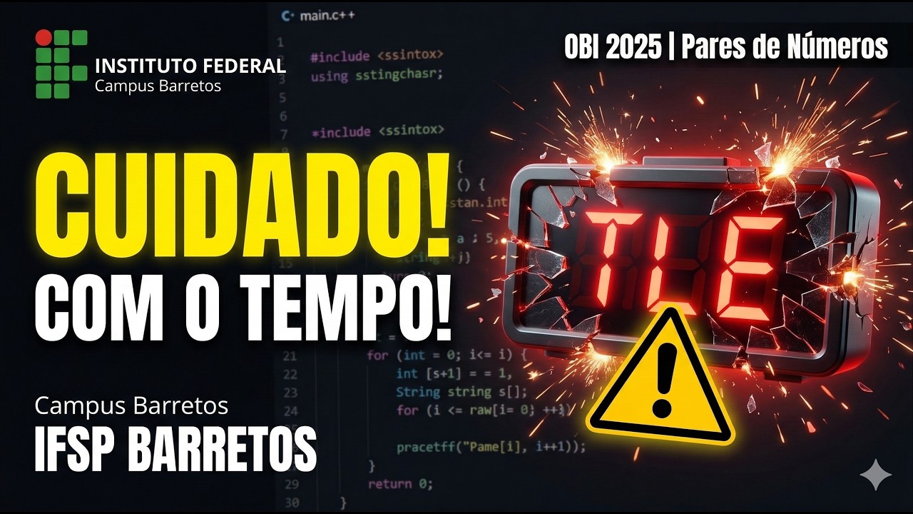 Resolução OBI 2025: Pares de Números 🚀