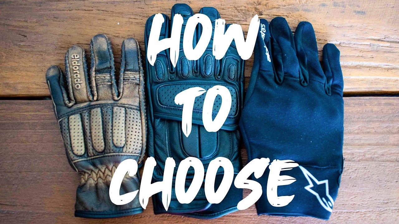How To Pick The Right Motorcycle Gloves For You