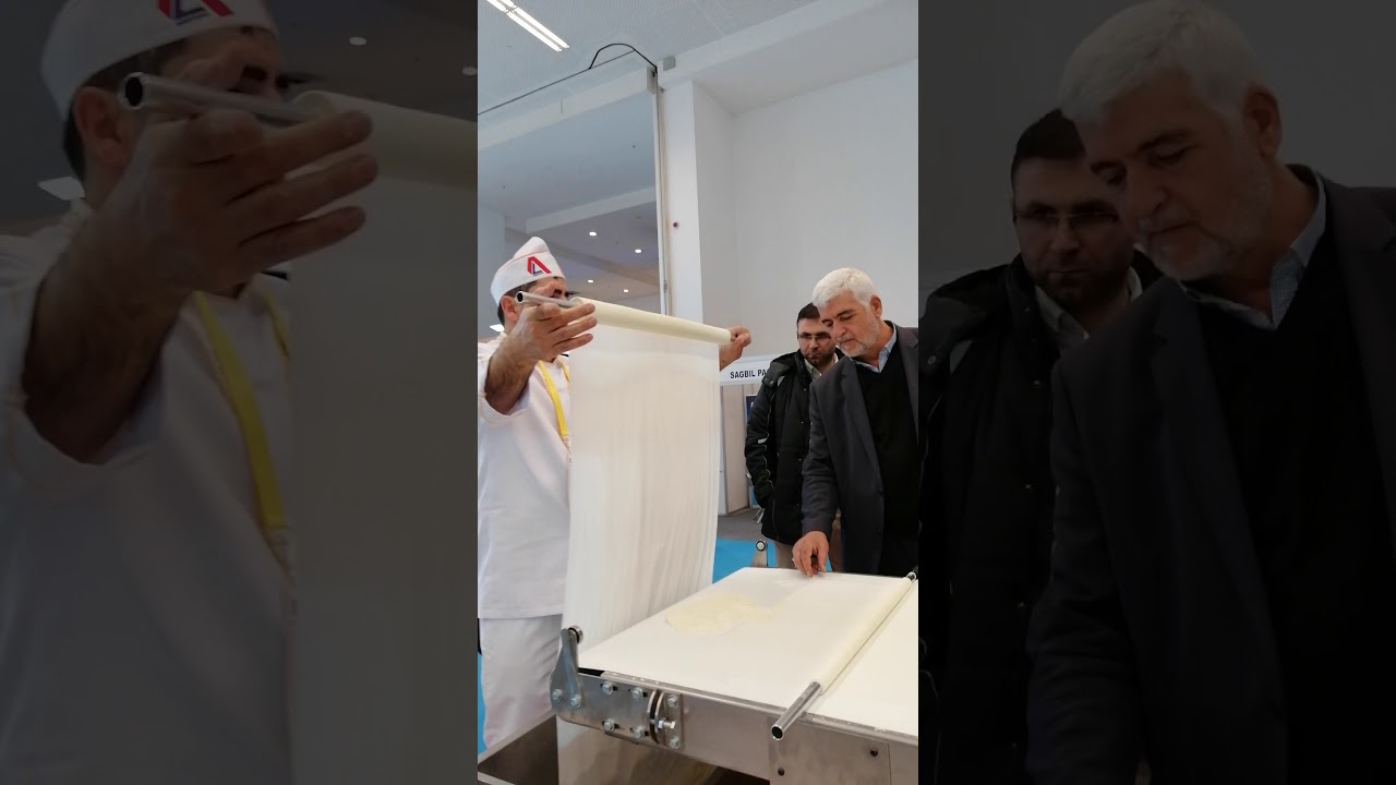 Altuntaş makina (baklava börek hamuru açma makinası