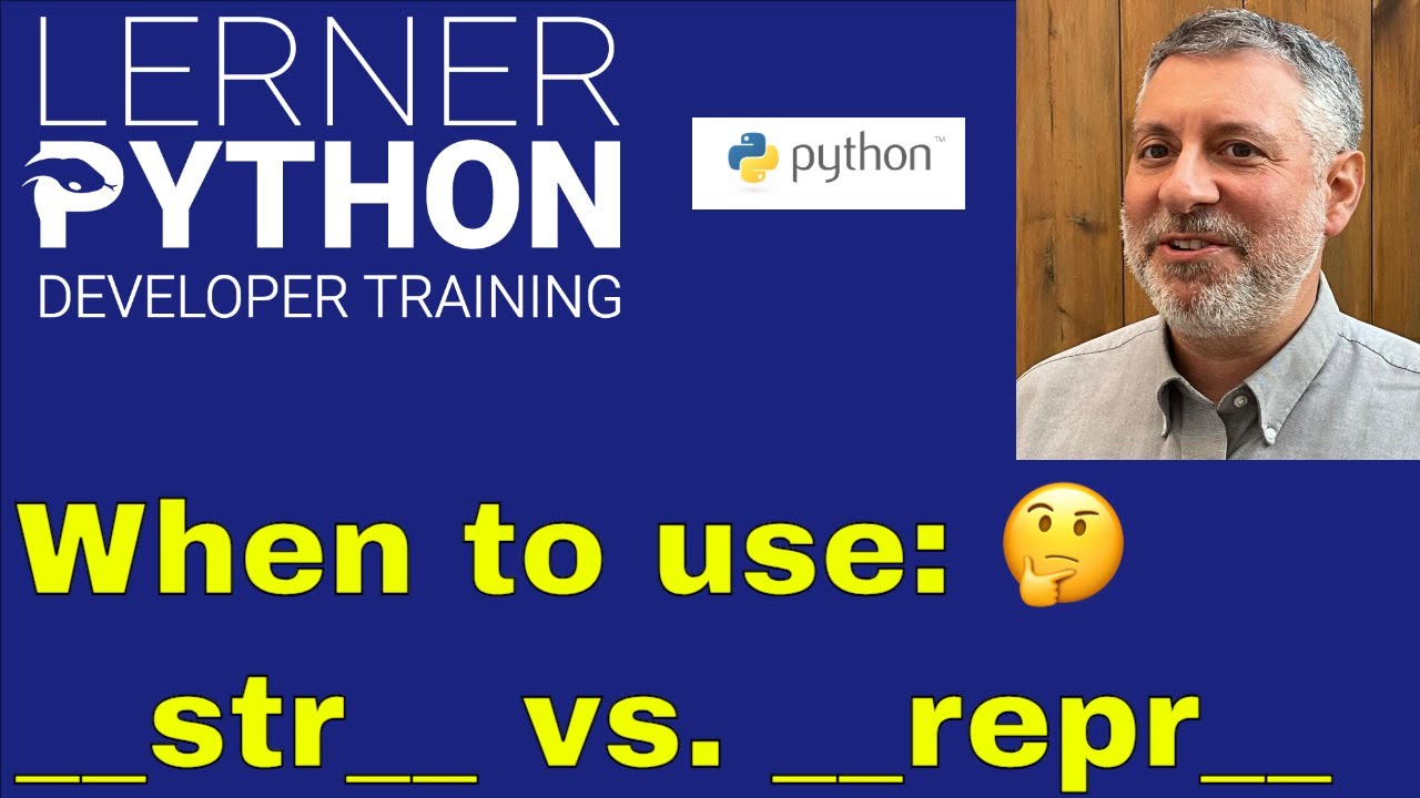 __str__ or __repr__? The two methods that help Python objects to display themselves