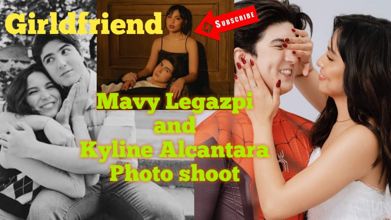 Mavy Legazpi and Kyline Alcantara sweet couple photoshoot