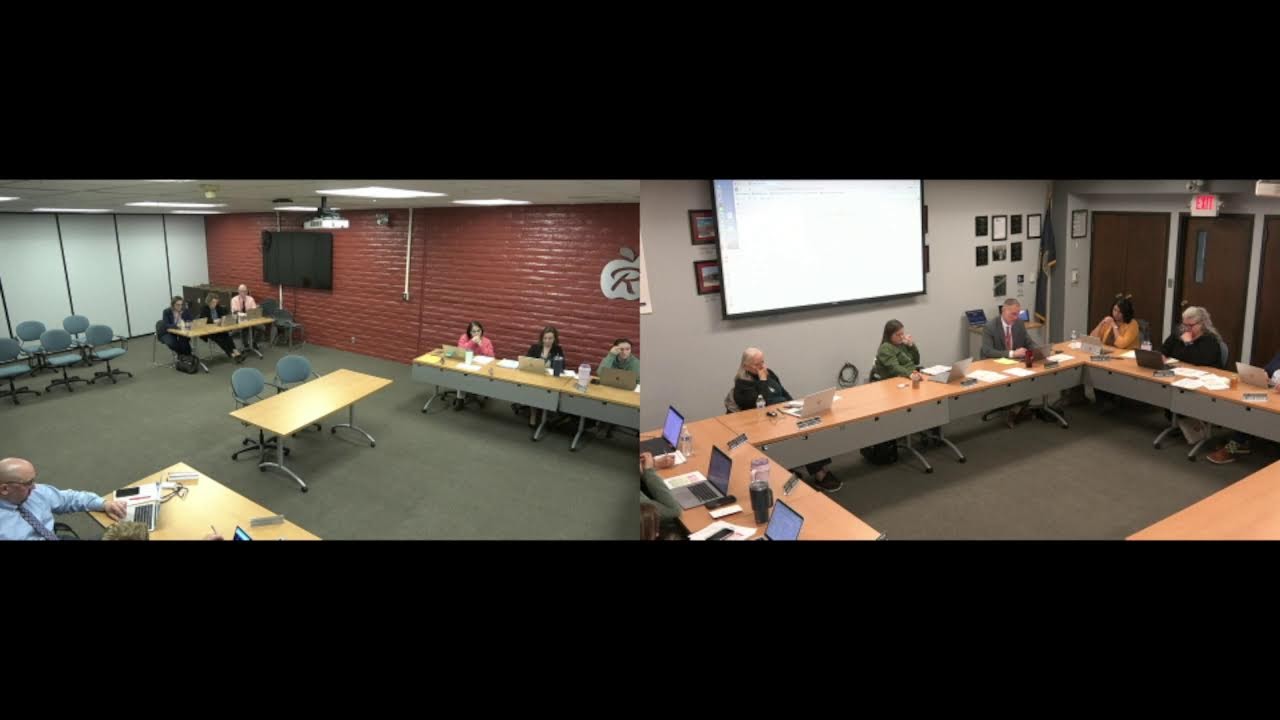 RPS Board of Education Meeting - Monday, January 12, 2026