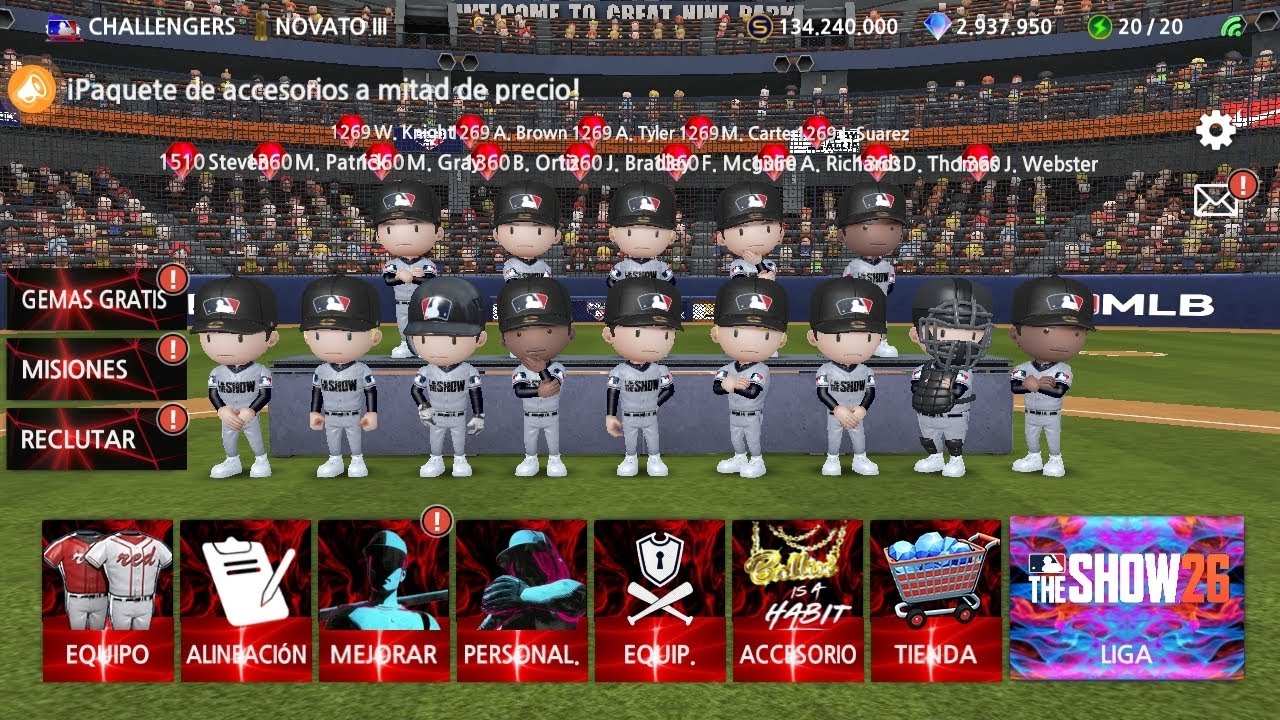 Reaccionando lo nuevo que trajo dos la versión 2026 versión baseball 9