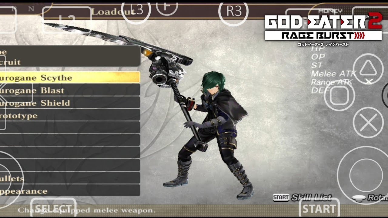 Test Gameplay God Eater 2 Rage Burst On Android Mediatek Hellio G99