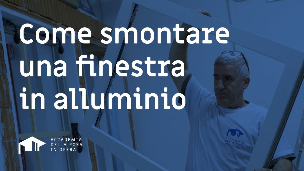 COME SMONTARE UN INFISSO IN ALLUMINIO: La Guida Definitiva