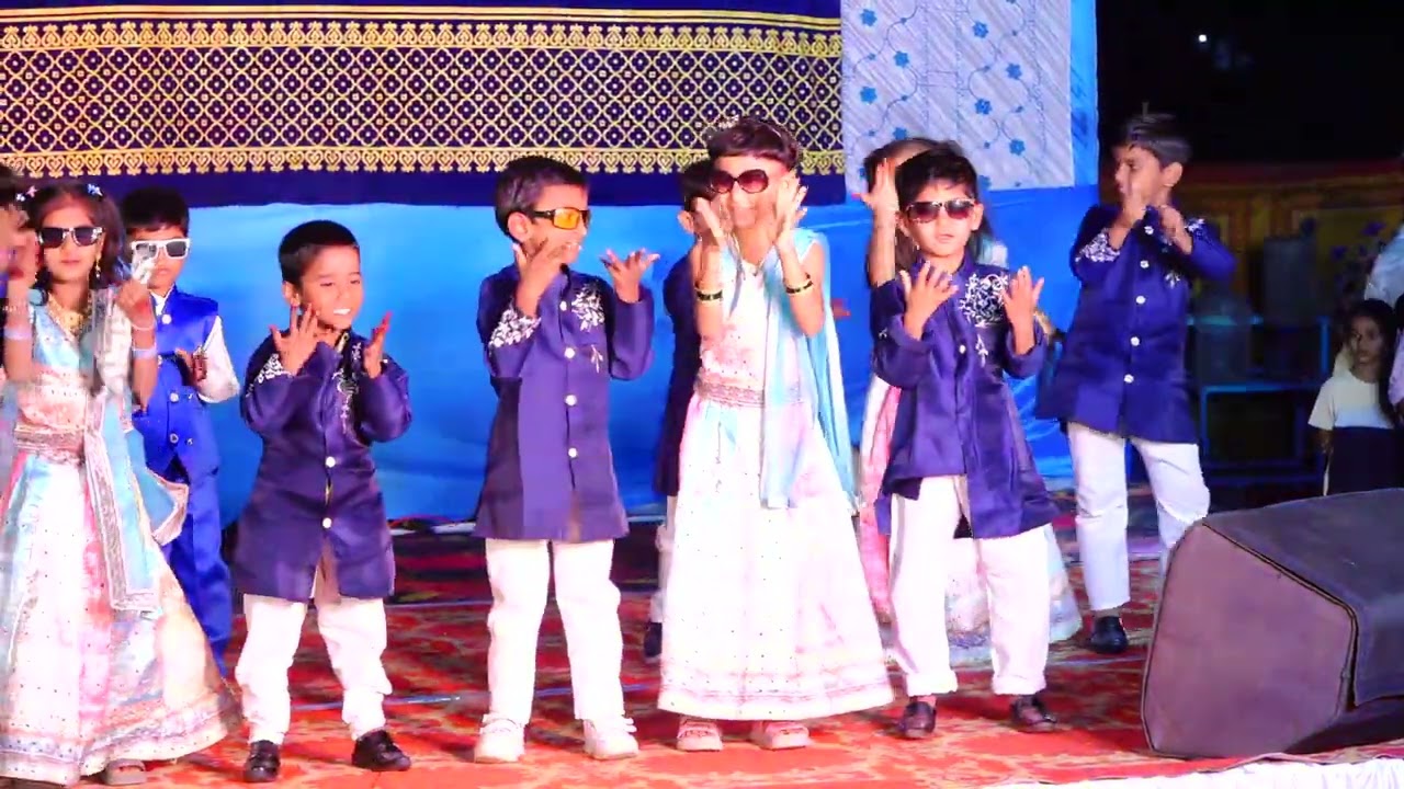 UKG GIRLS & BOYS HINDI REMIX SONG NAVACHETANA CONVENT ANNUAL DAY CELEBRATION 2025-26