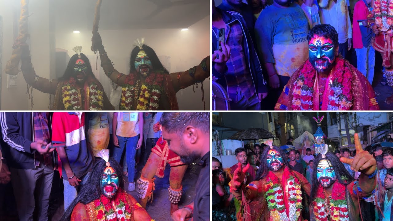 Sandeep &Charan potaraju Grand entry at Seethaphalmandi Thotella Procession 2025