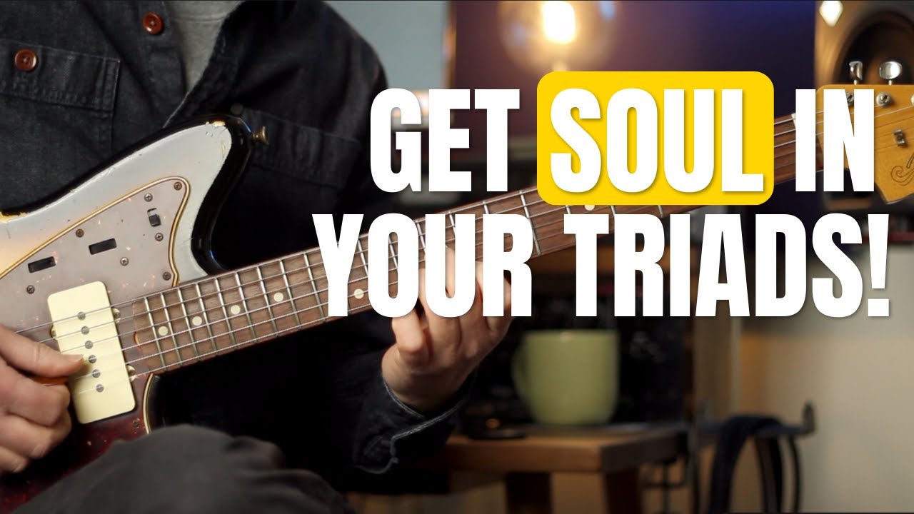Soul Guitar Lesson: How to Use Triads for Licks & Fills
