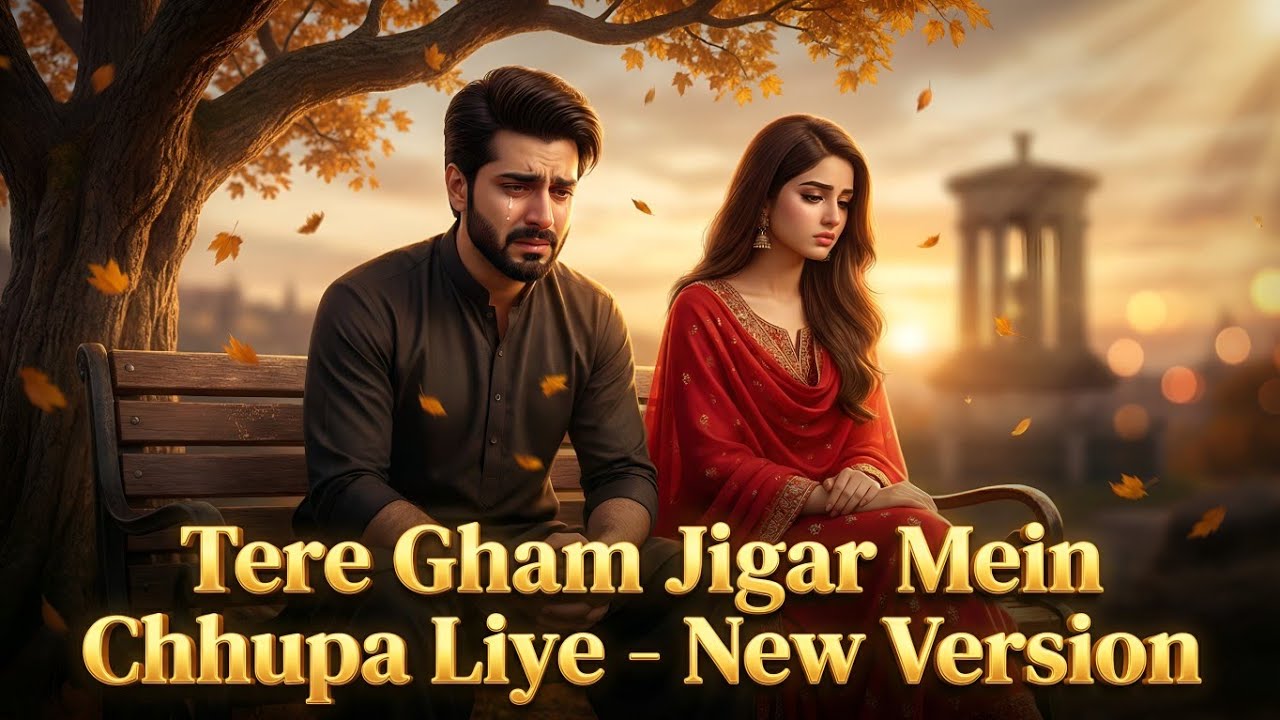 Tere Gam Jigar Mein Chhupa Liye | New Heart touching Song | New Hindi Song | New Song 2026