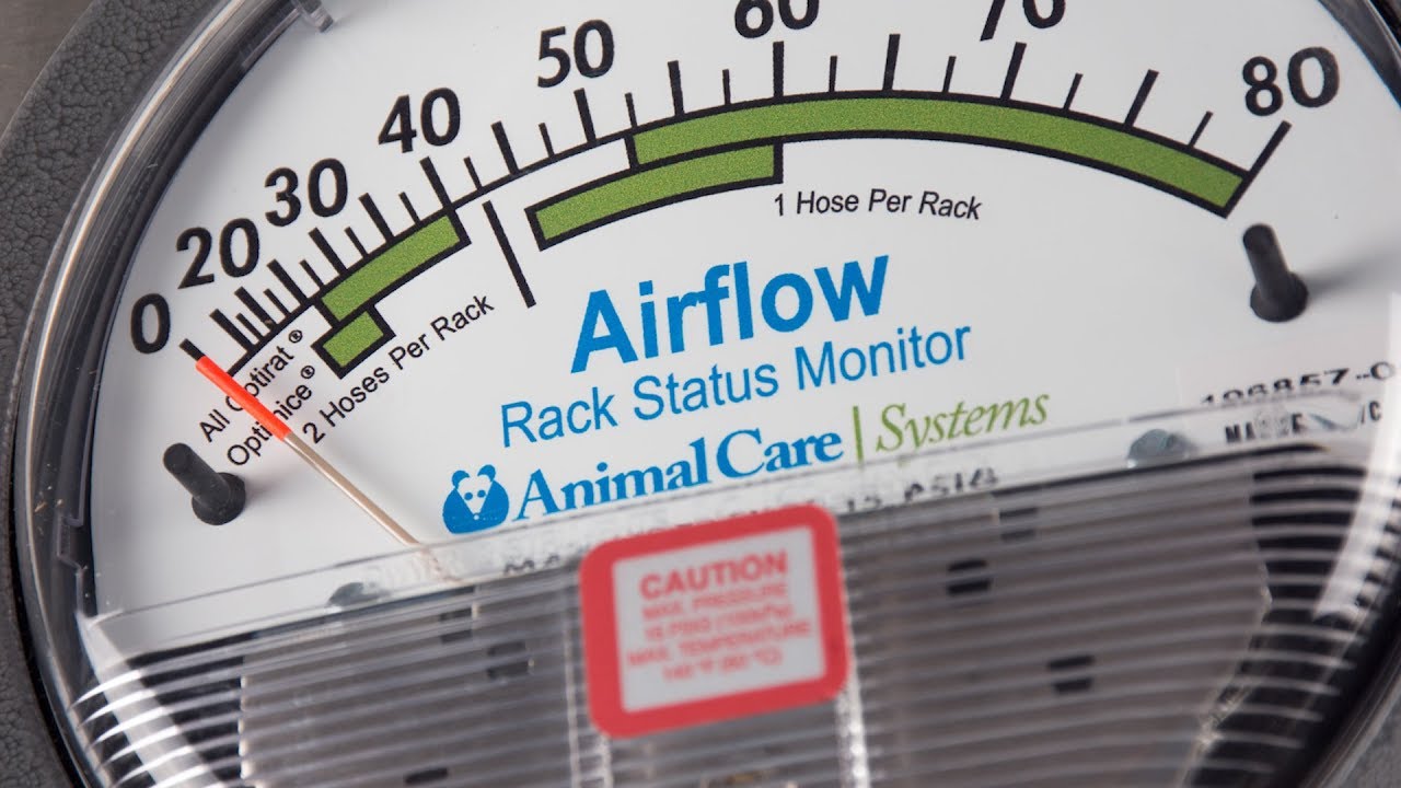 Animal Care Systems IVC Racks | How to Monitor Your Airflow