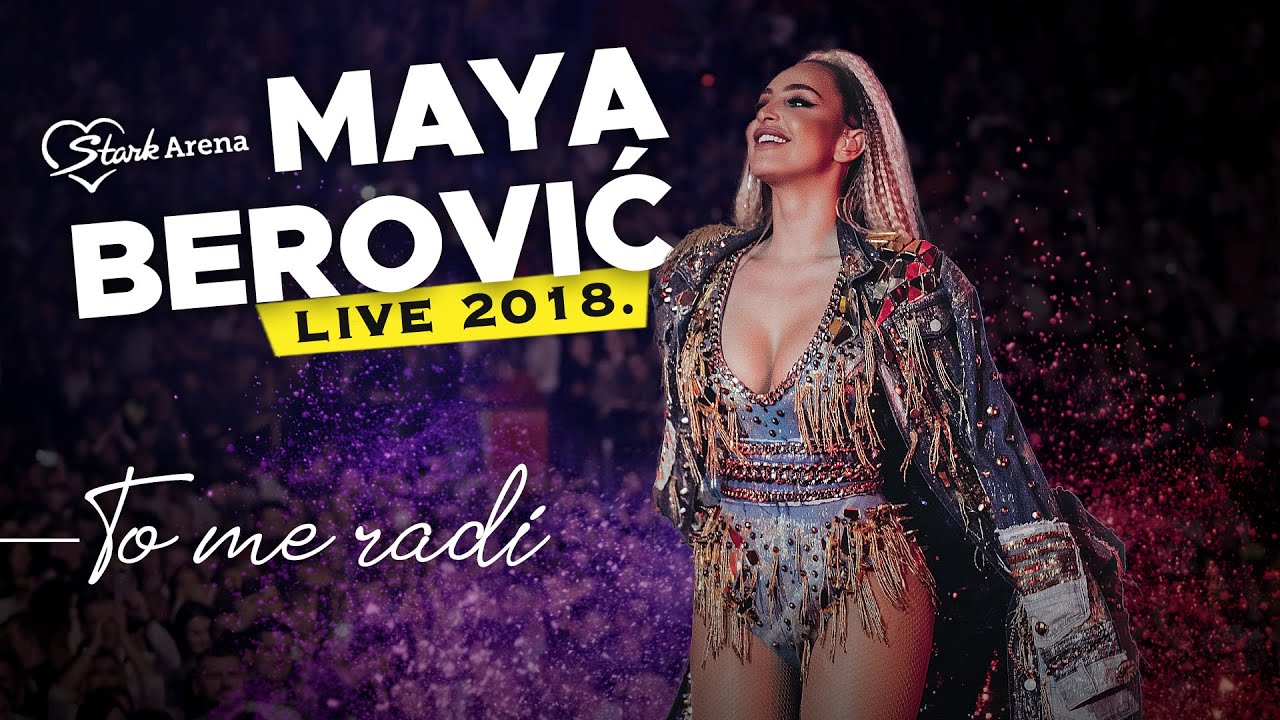 Maya Berović x Jala Brat x Buba Corelli- To me radi (Live | Štark arena 2.11.2018)