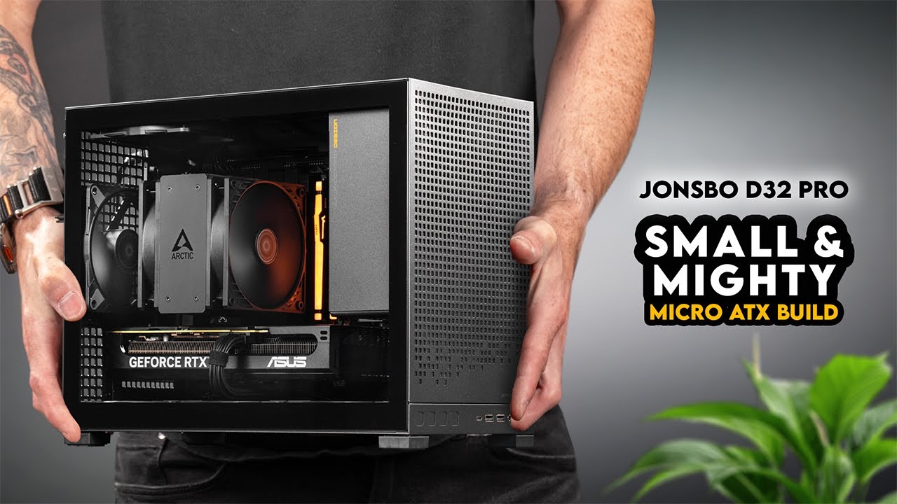 Это пик Micro ATX... | Сборка игрового ПК Jonsbo D32 Pro | RTX 4070 Super