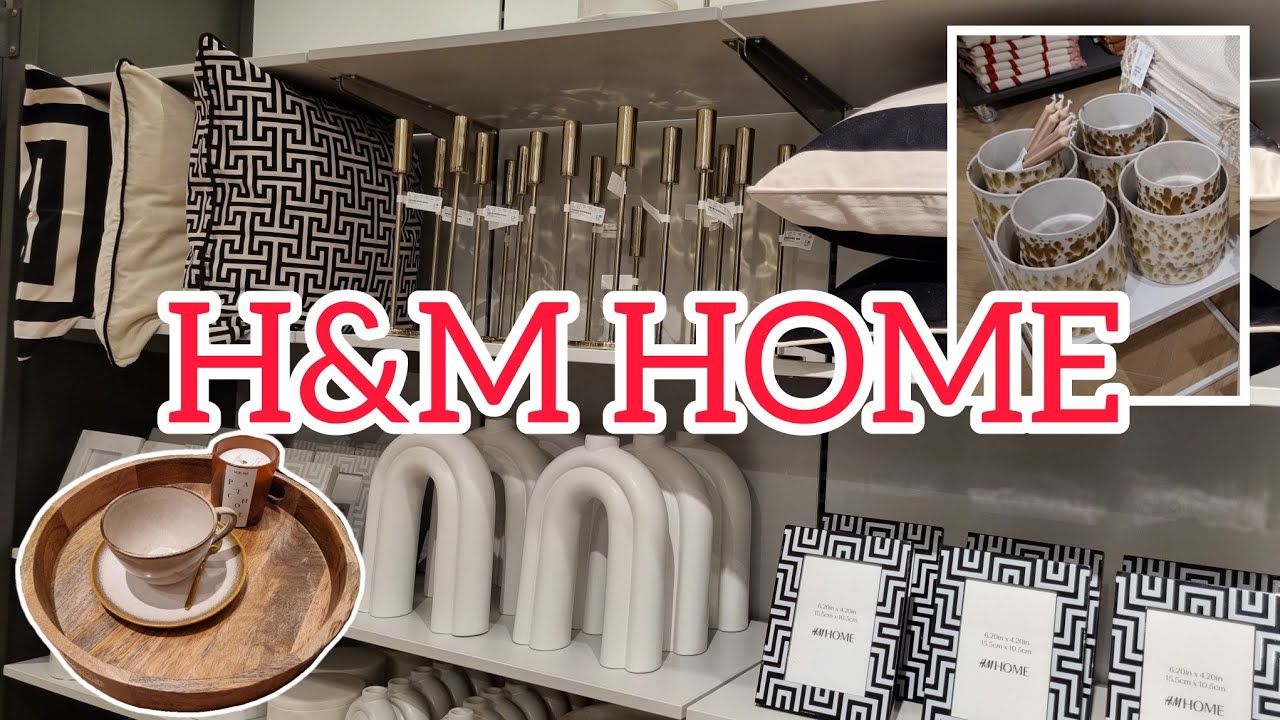 H&M SPRING HOME SHOP | Come spring shopping with me vlog