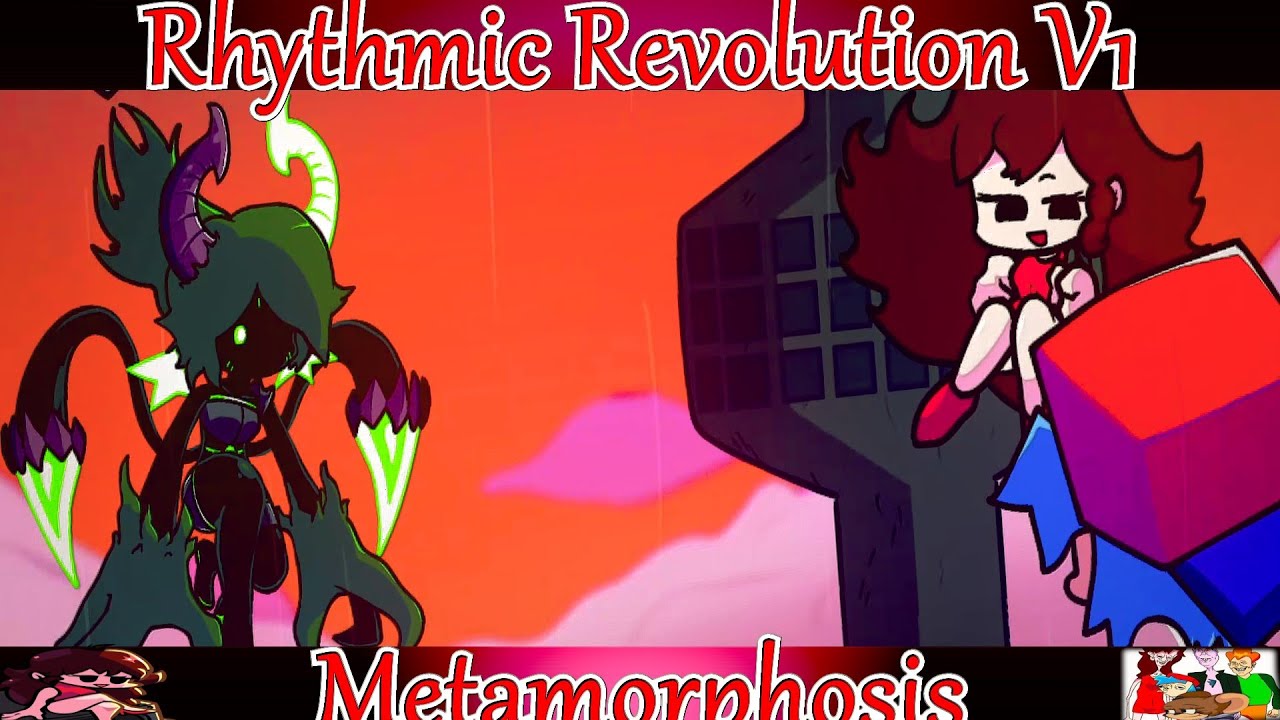 Friday Night Funkin' Rhythmic Revolution V1 (Among Us FNF Mod) - Green vs BF | Metamorphosis