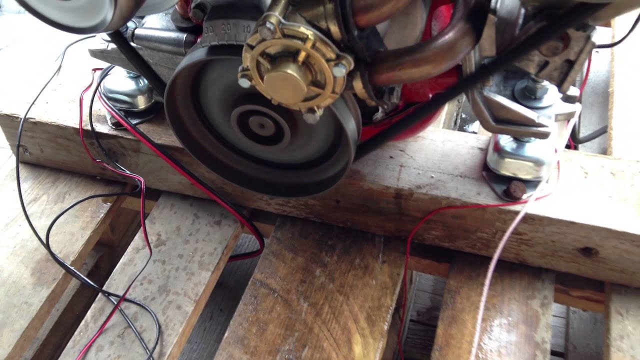 AQ145A oppstart etter overhaling av motor