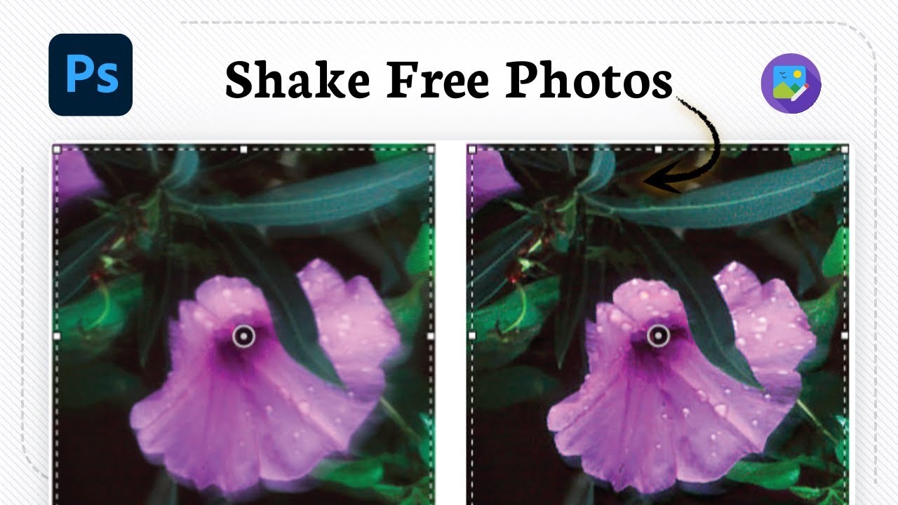 Как использовать функцию подавления дрожания камеры в Photoshop