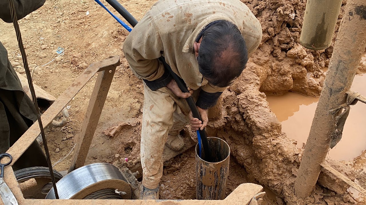 Most Satisfying Borewell Complete Drilling | Well Drilling Rig process for 420 feet’s Deep Water