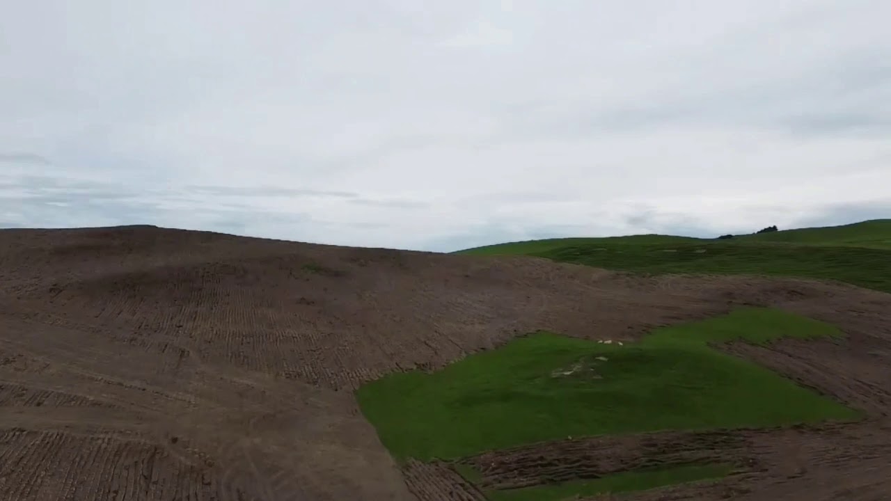 T7.220 and Overum plough part 3, finished ploughing for 2020!  Drone fly over of ploughed ground.