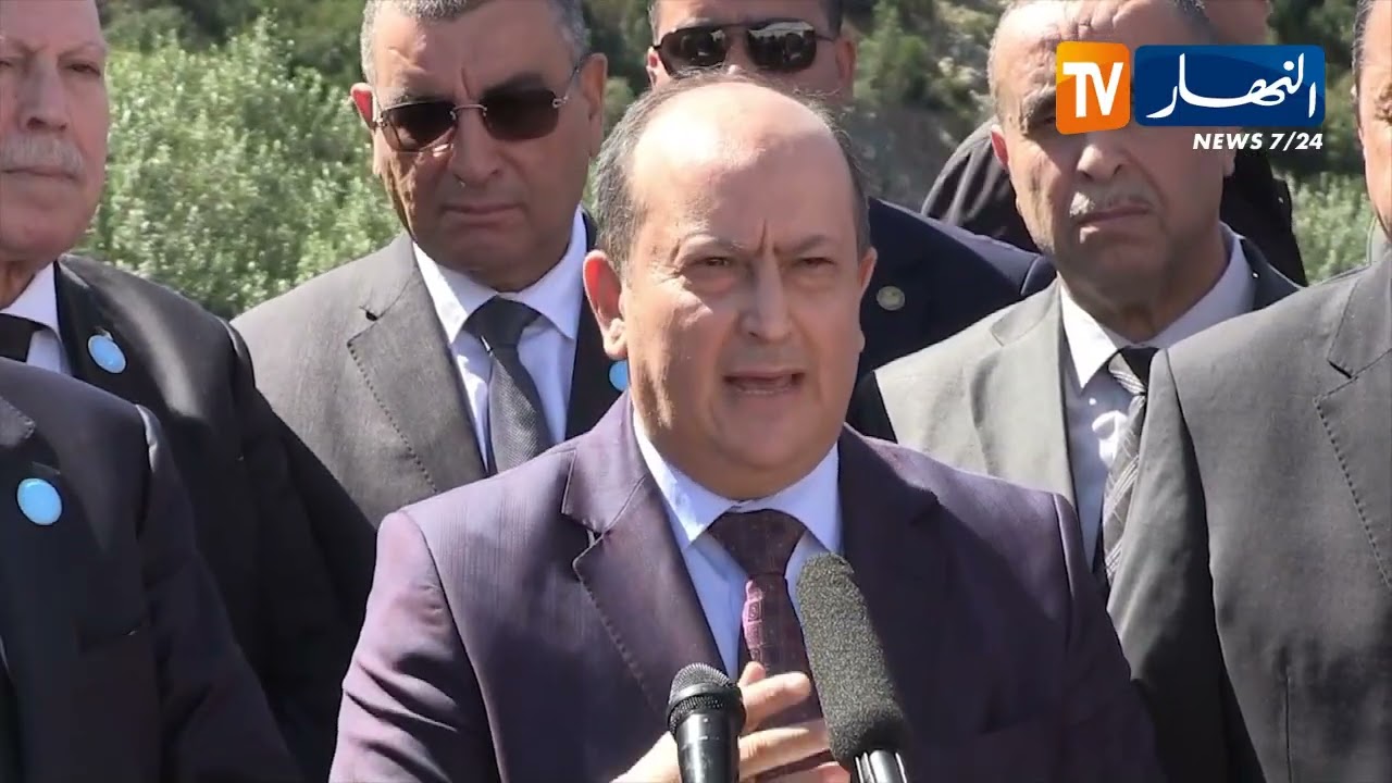 الوزير الأول يشرف على إطلاق أشغال مشروع استغلال وتثمين منجم الزنك والرصاص ببجاية