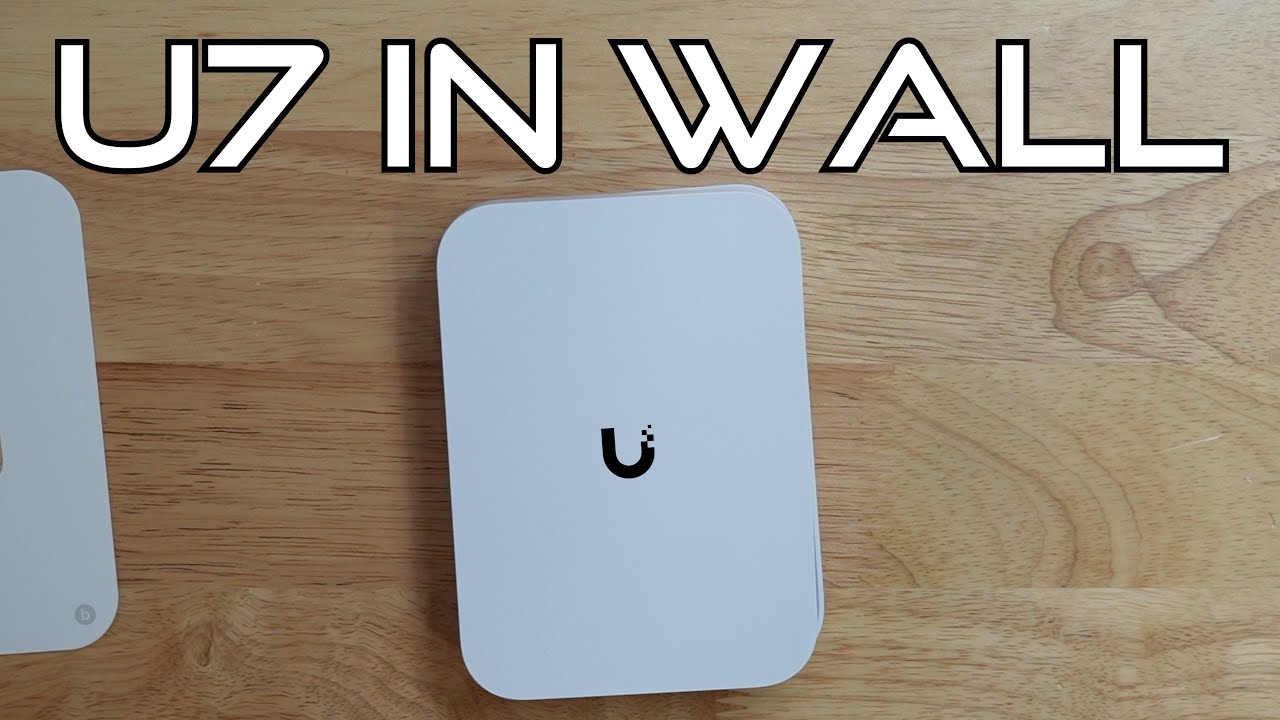 Ubiquiti U7 In-Wall: Wi-Fi 7 Sleek, Fast, and Perfect for Any Smaller Sized Room (Conference/Hotel)