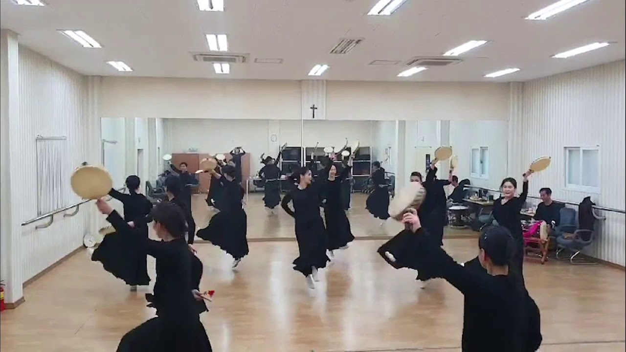 202002 김평호류 남도소고춤 배우기 (수업중)  /(지도:김평호)