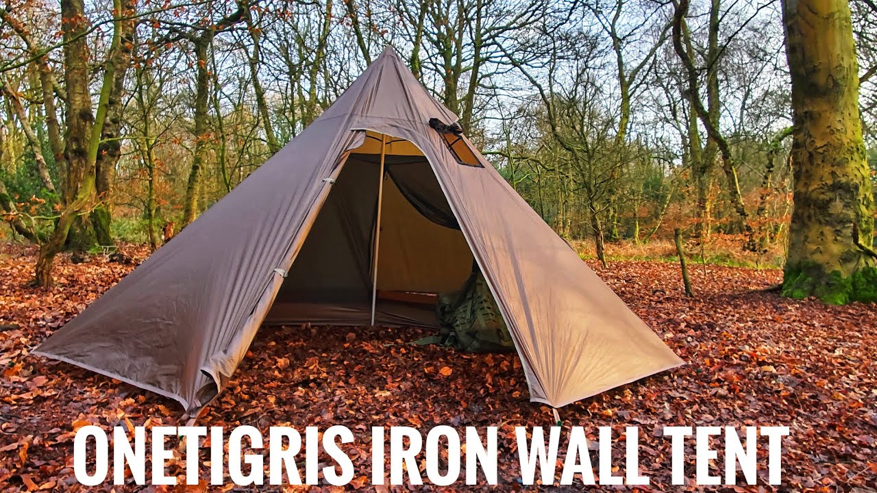 Onetigris Iron wall stove tent with Inner mesh, 4 season stove tent,