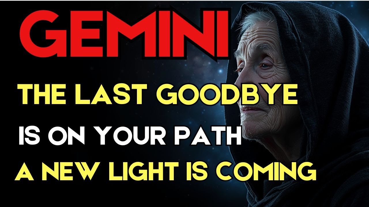 GEMINI ♊ — The Last Goodbye That Will Finally Set You Free 💔✨ A Spiritual Rebirth Begins.