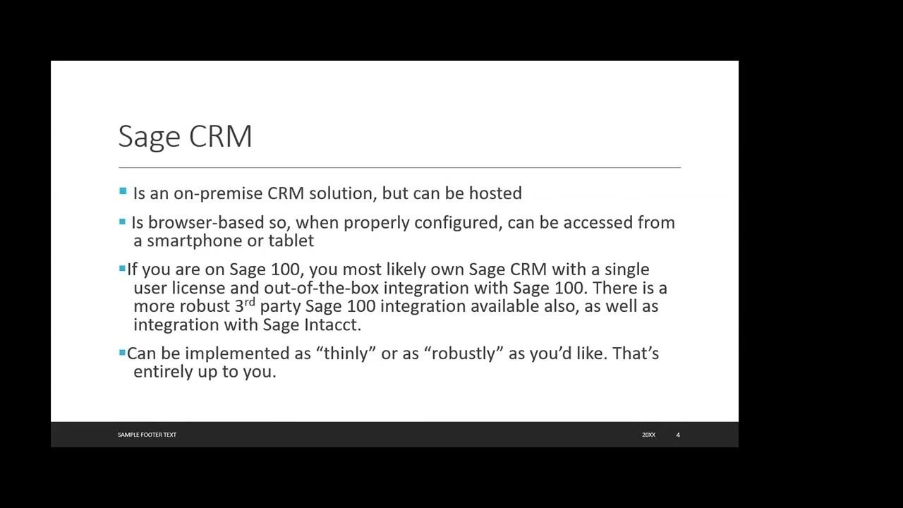 Sage CRM