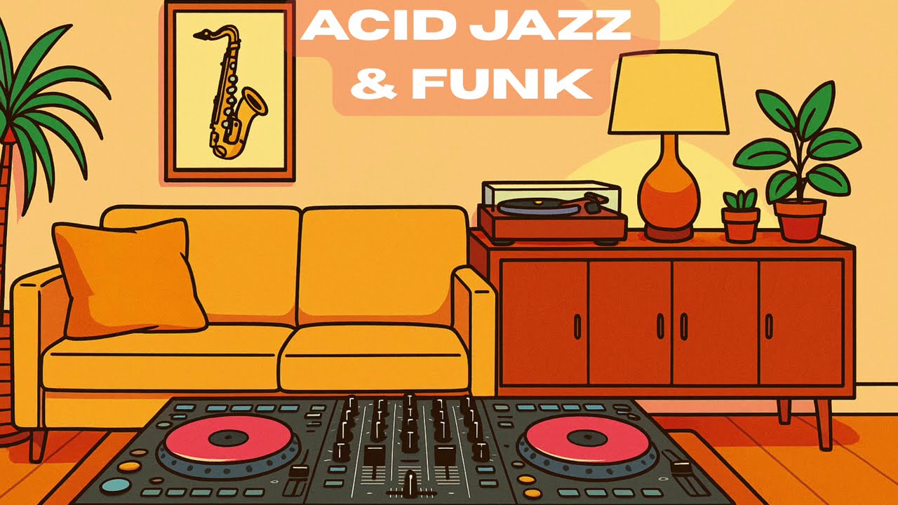 The Best of Acid Jazz & Funk | Ultimate Living Room Grooves Set [Acid Jazz | Funk | Relaxing Jazz]