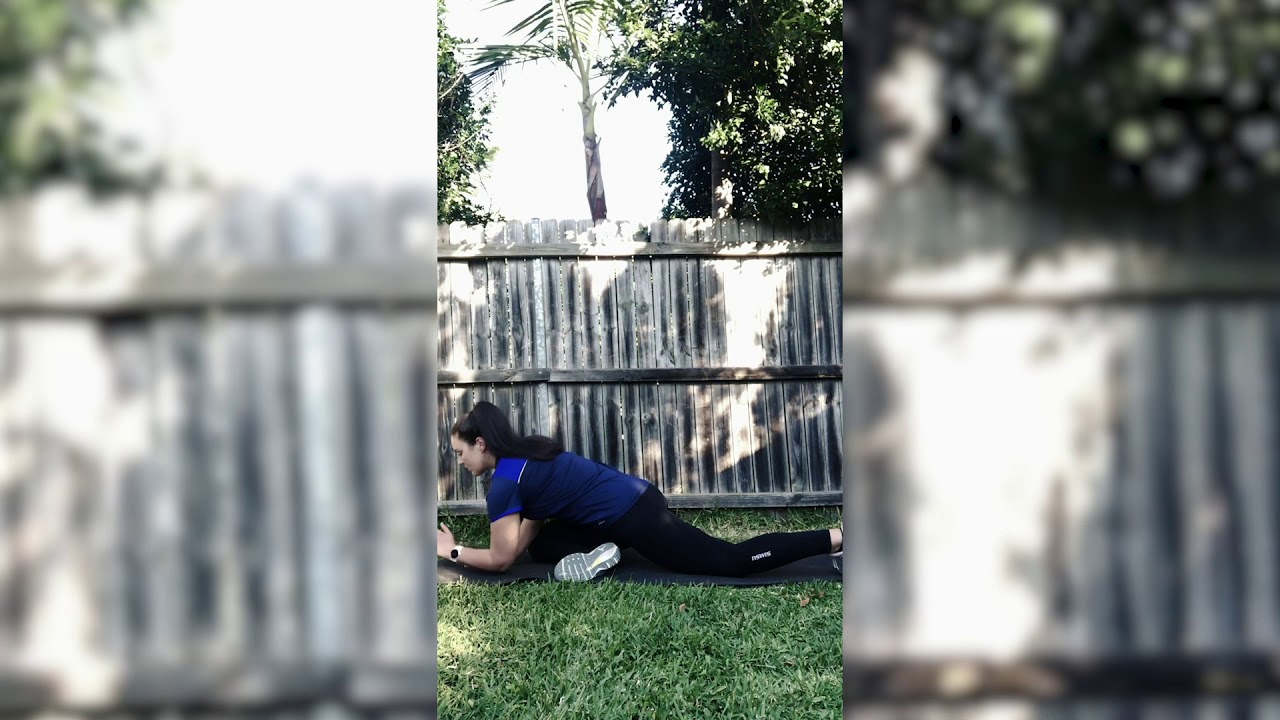 Piriformis Stretch - 15 minute daily flexibility routine for working from home
