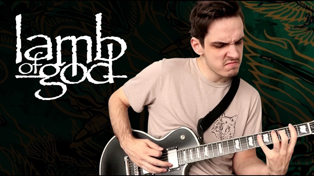 Lamb of God | Laid to Rest | GUITAR COVER (2019) + Screen Tabs