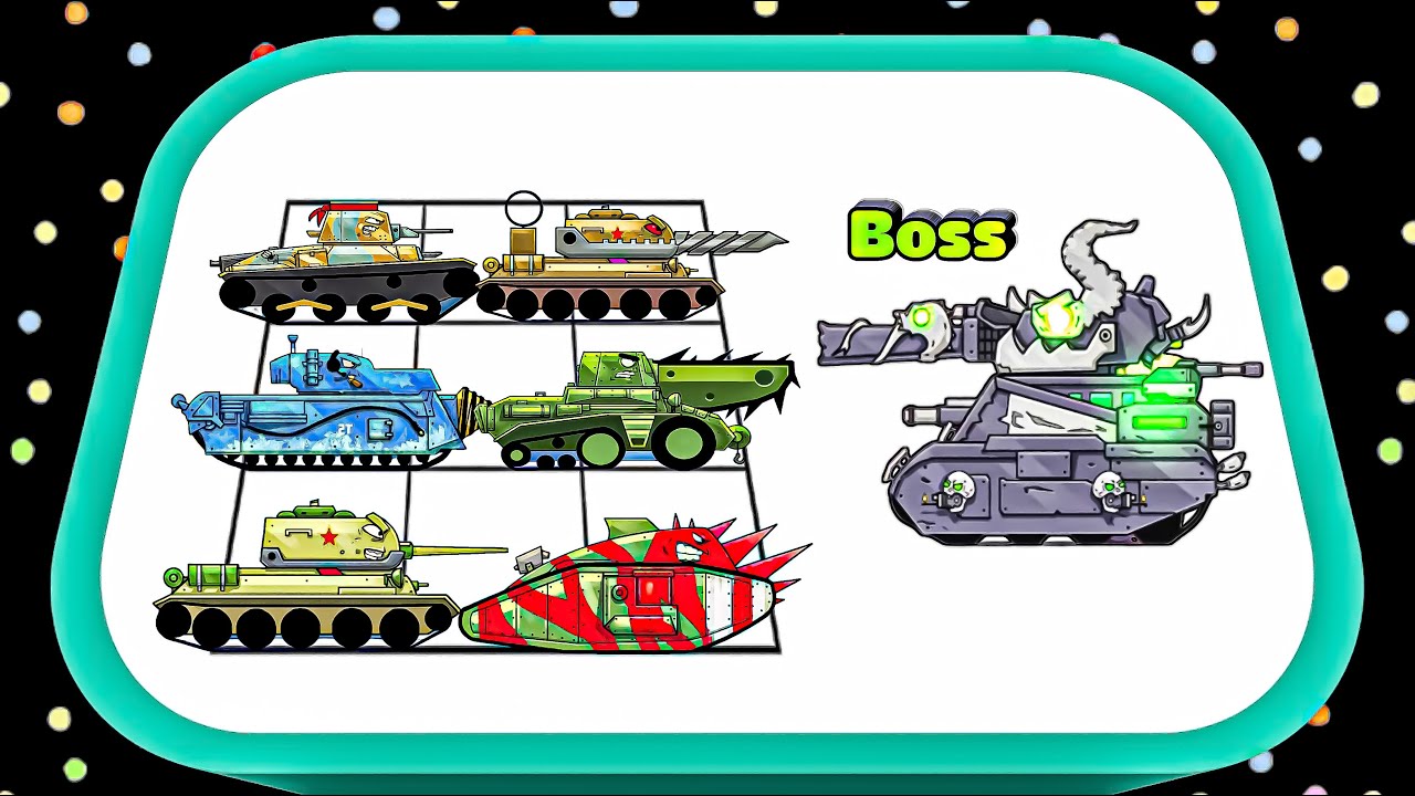 Merge Tank Army vs Massive Boss Attack | WW2 Final Evolution Challenge