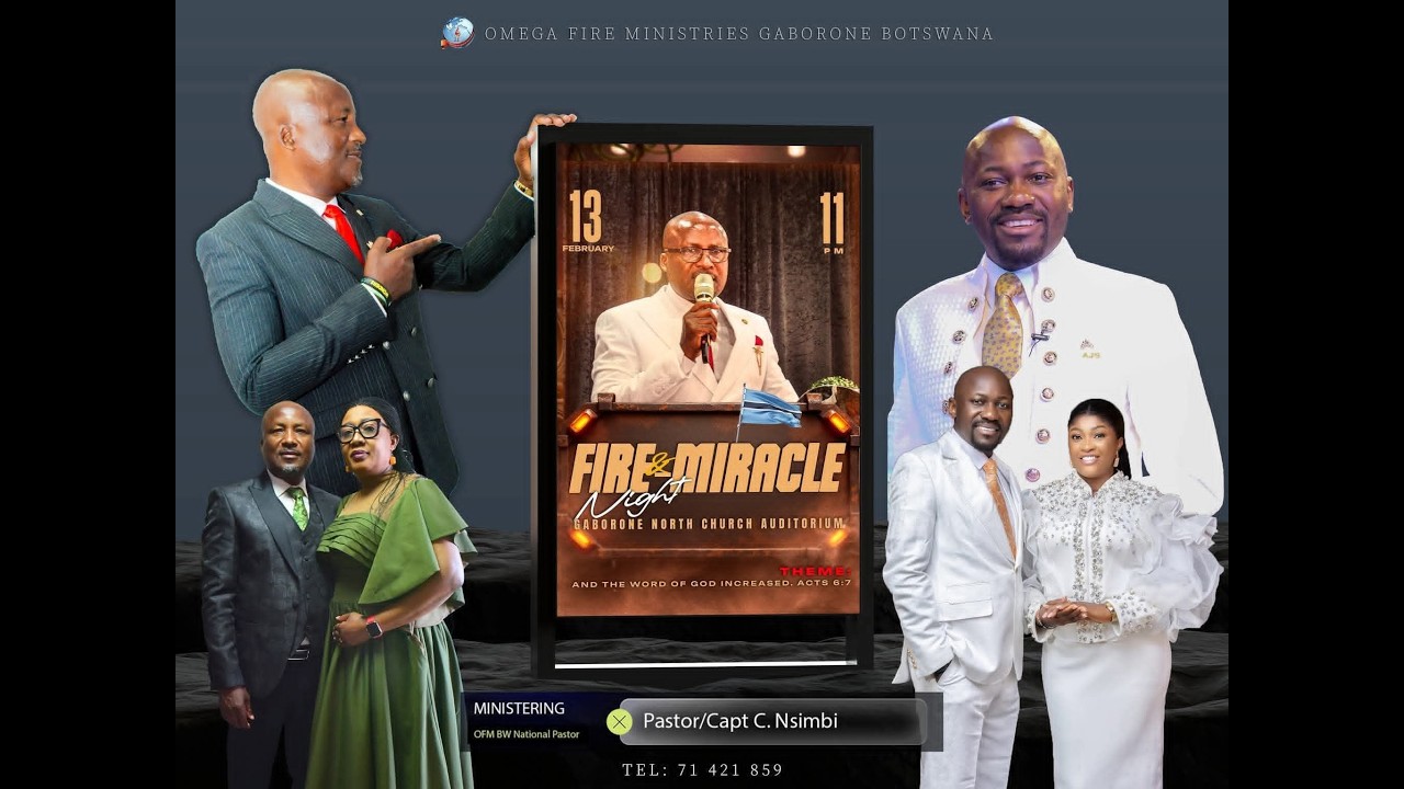 FIRE & MIRACLE NIGHT WITH PST CAPT C NSIMBI (13/02/2026)