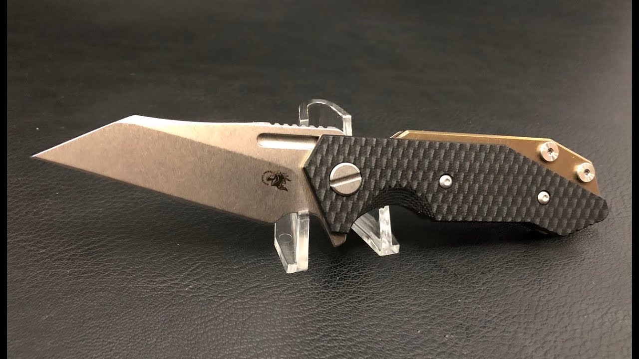 Rick Hinderer Talking about the new Hinderer Half Track Wharnie USA Made Blade Exclusive