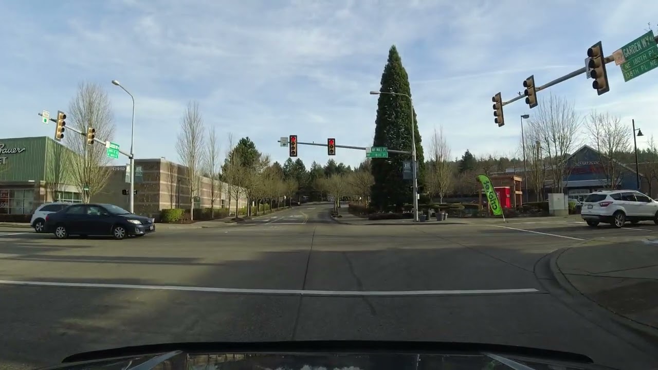 A Drive in 4K Around Woodinville, WA on the Eastside of Seattle Washington USA