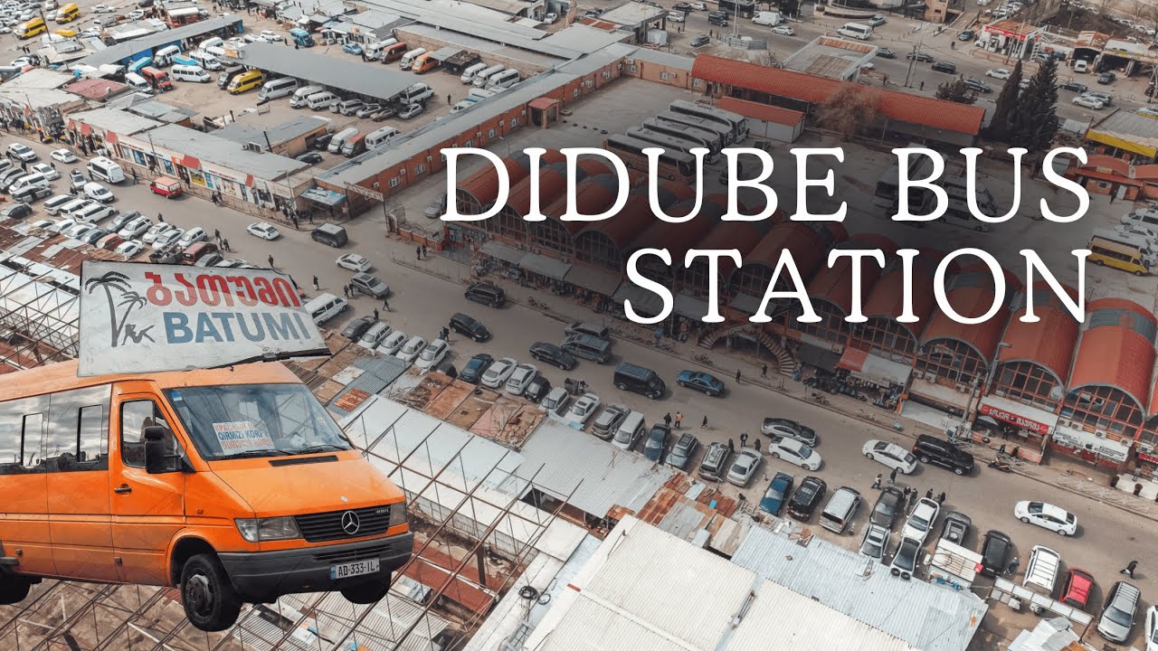 How Didube Bus Station Works (Video Tour)