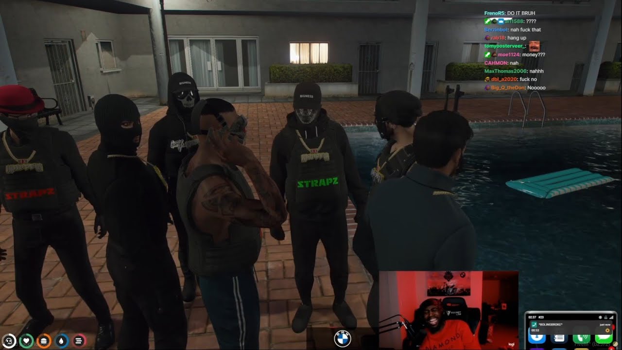Dundee Asks Dean 100k to End war w/ BBMC | Nopixel 3.0