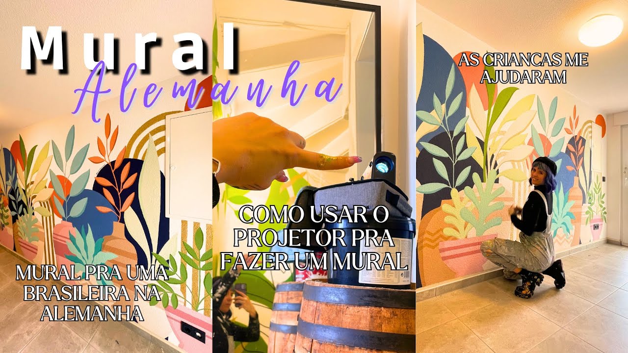 Como usar um projetor pra fazer um mural - preço, como usar, como escolher, vale a pena
