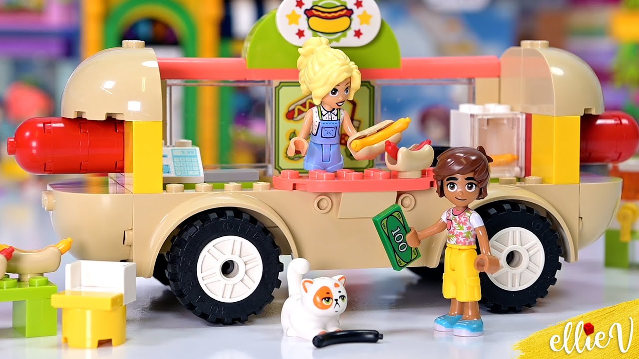 Hot Dog Food Truck 🌭 LEGO Friends build & review