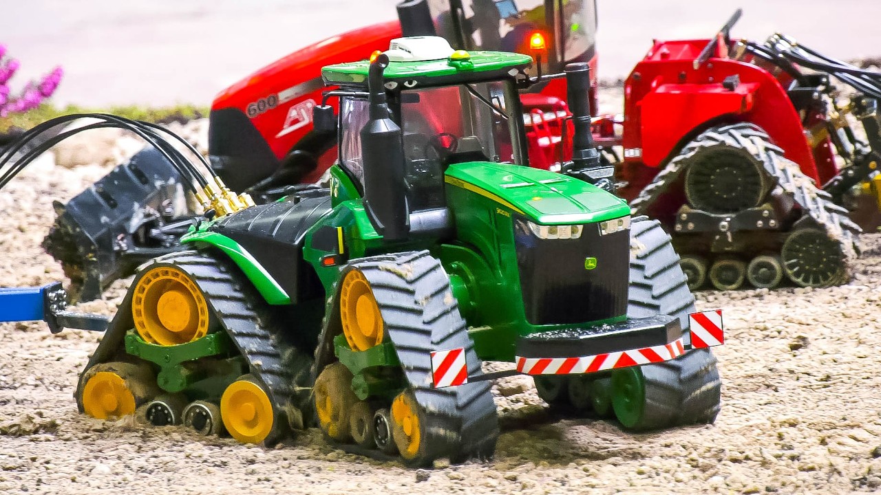 UNIQUE RC MODEL TRACTOR, RC TRUCK, RC MACHINE COLLECTION!! RC EXCAVATOR, RC DOZER, RC TRAIN