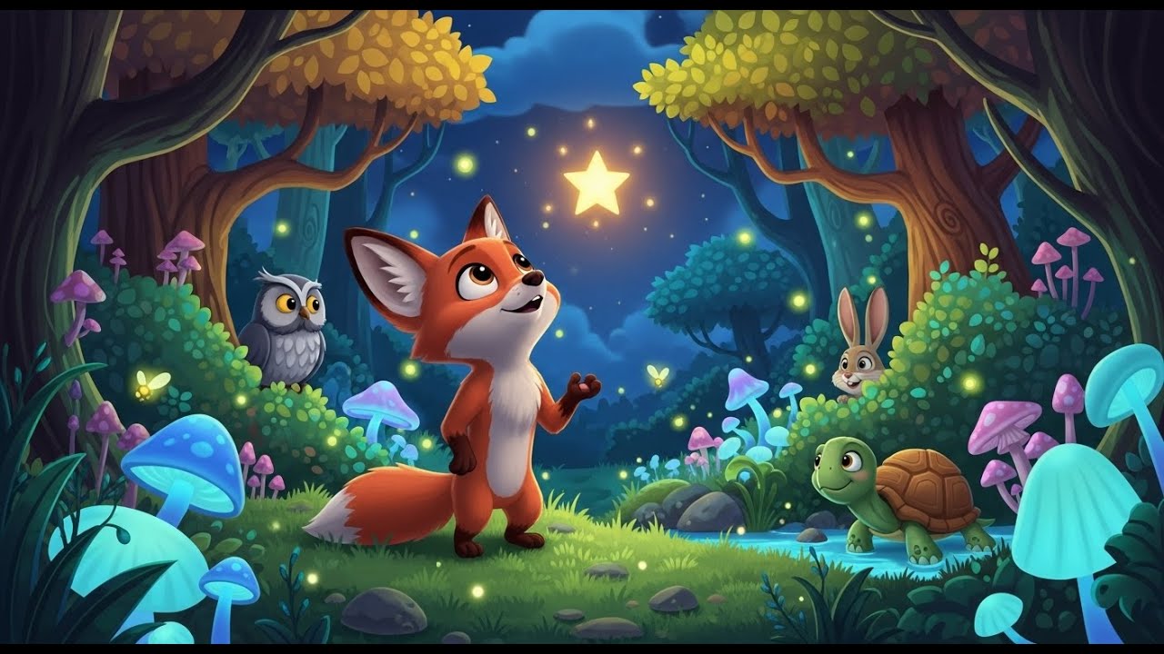 Remy the Fox🦊 and the Lost Star; 🌙 A Fun Adventure for Kids