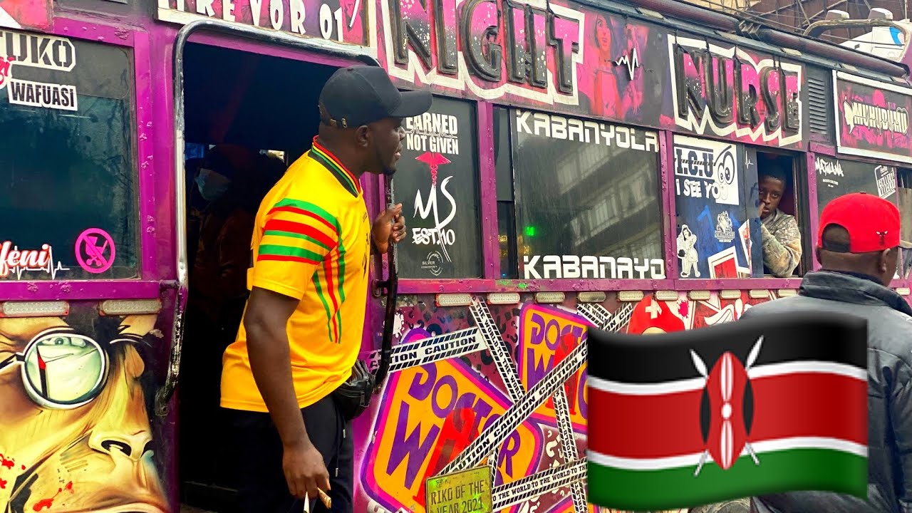 Ghanaian In Nairobi Kenya Turns Conductor On Night Nurse MATATU