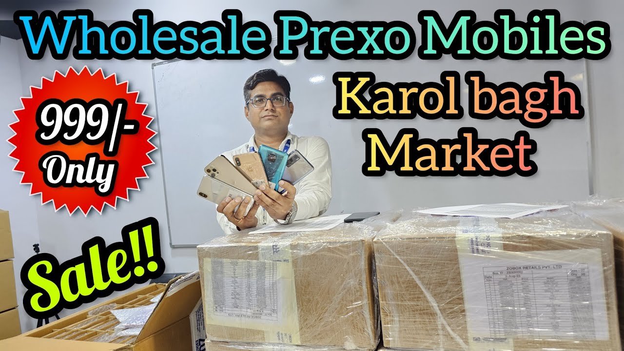Prexo Mobile Dealer In Karol bagh || ₹-999/- Starting Price Phones || ZRP Prexo Stock