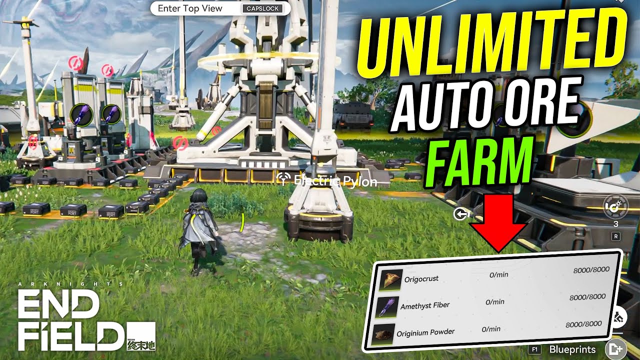 Full Automated Ore Farming System | Arknights: Endfield Tips & Tricks
